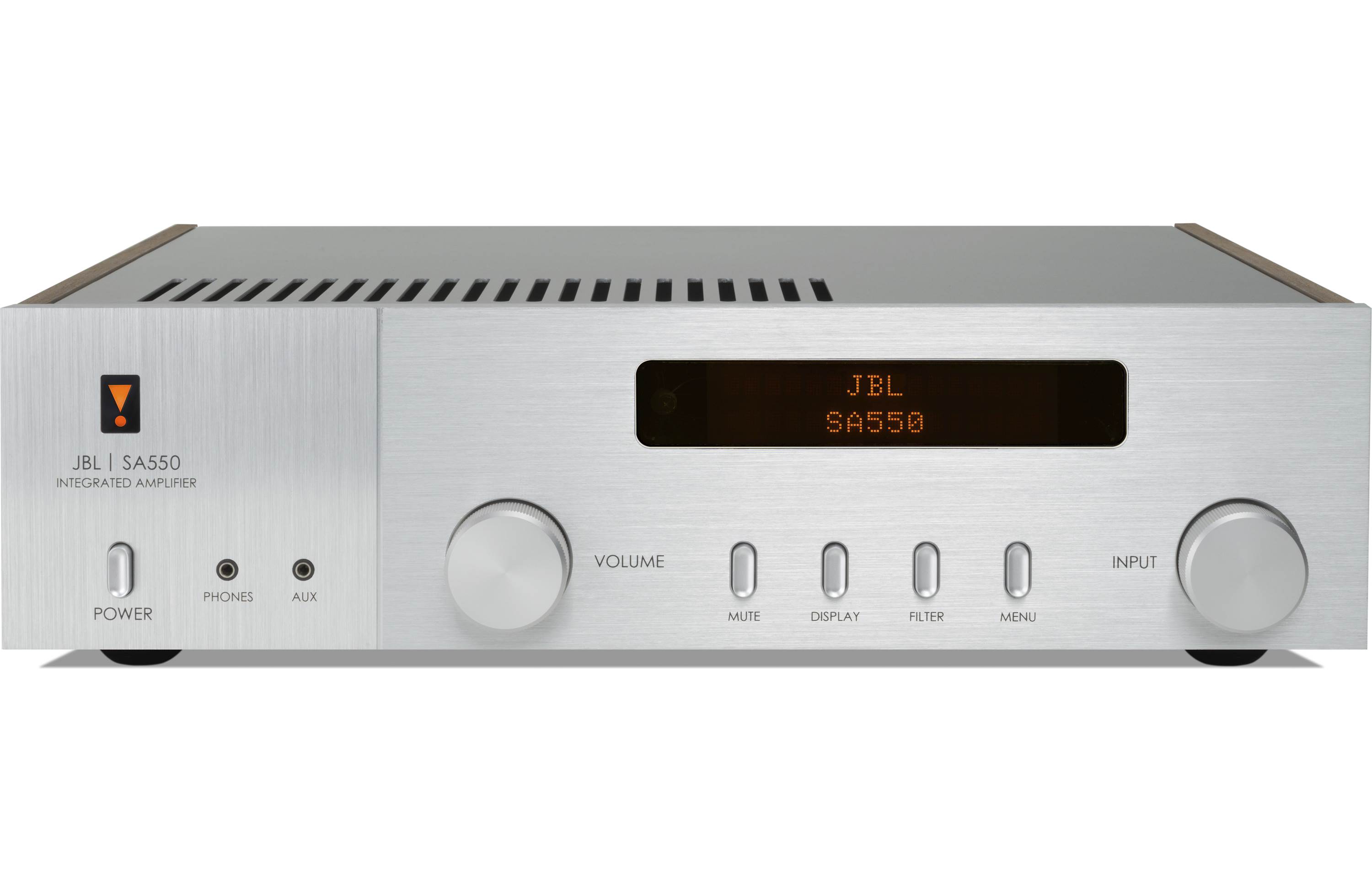 JBL SA550 Classic Bluetooth Integrated Amplifier - High-Fidelity Stereo Receiver for Home Audio, Wireless Streaming & Multi-Room Setup | Perfect for Living Room, Home Theater & Music Enthusiasts