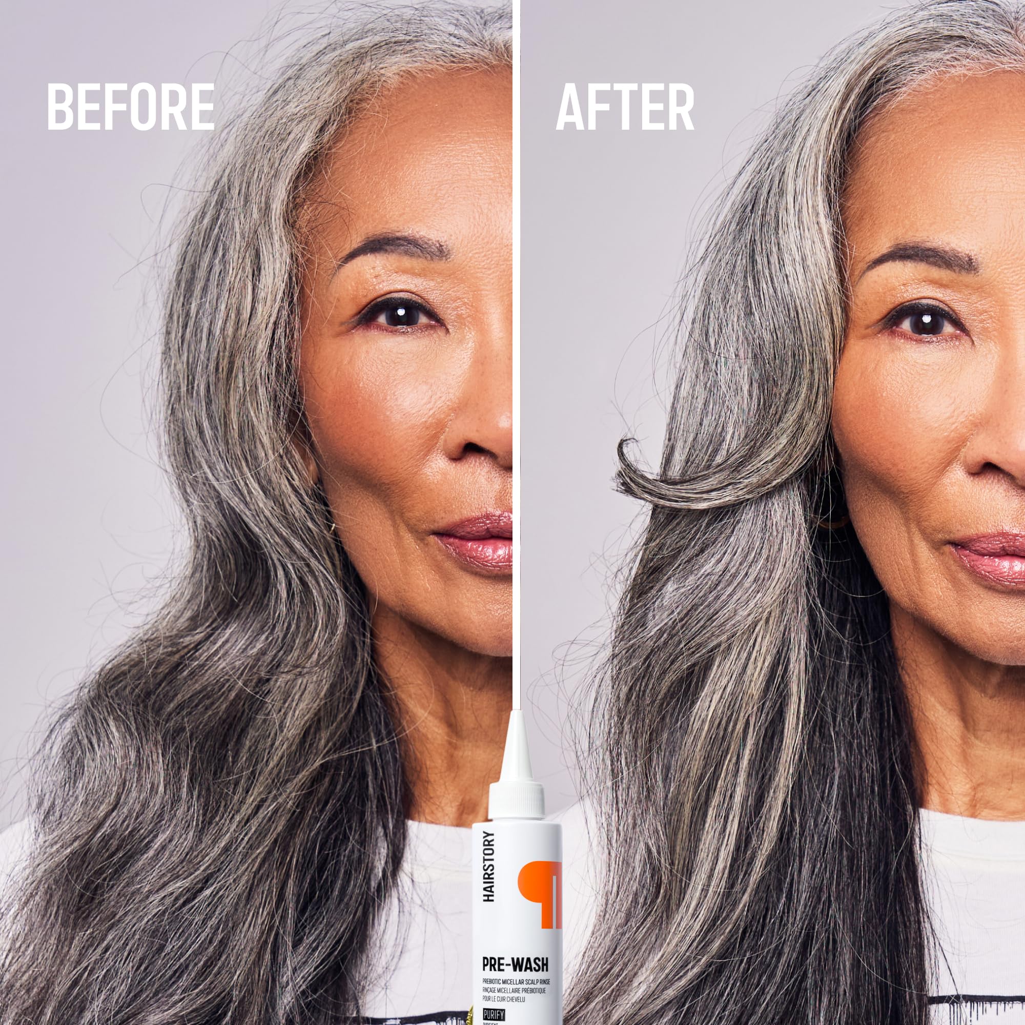 Hairstory New Wash Duo for Oily Hair - Deep Cleansing & Clarifying Shampoo & Pre-Wash Treatment | Purifies Scalp, Removes Excess Oil & Conditions Hair | Perfect for Daily Hair Care & Deep Cleansing Routine