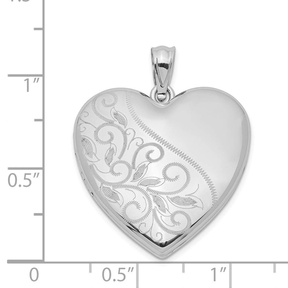 Sterling Silver Heart Locket for Family - Elegant Gift