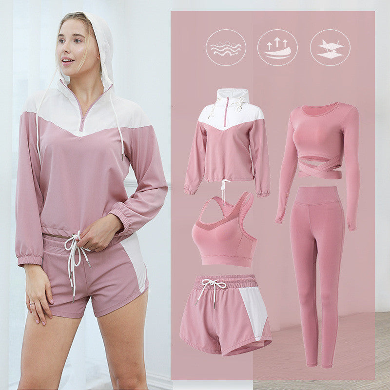 Women's Plus Size Yoga Clothing Set - Quick Dry Sports Suit for Running & Fitness Workouts - Comfortable Activewear for Gym, Yoga, and Outdoor Exercise