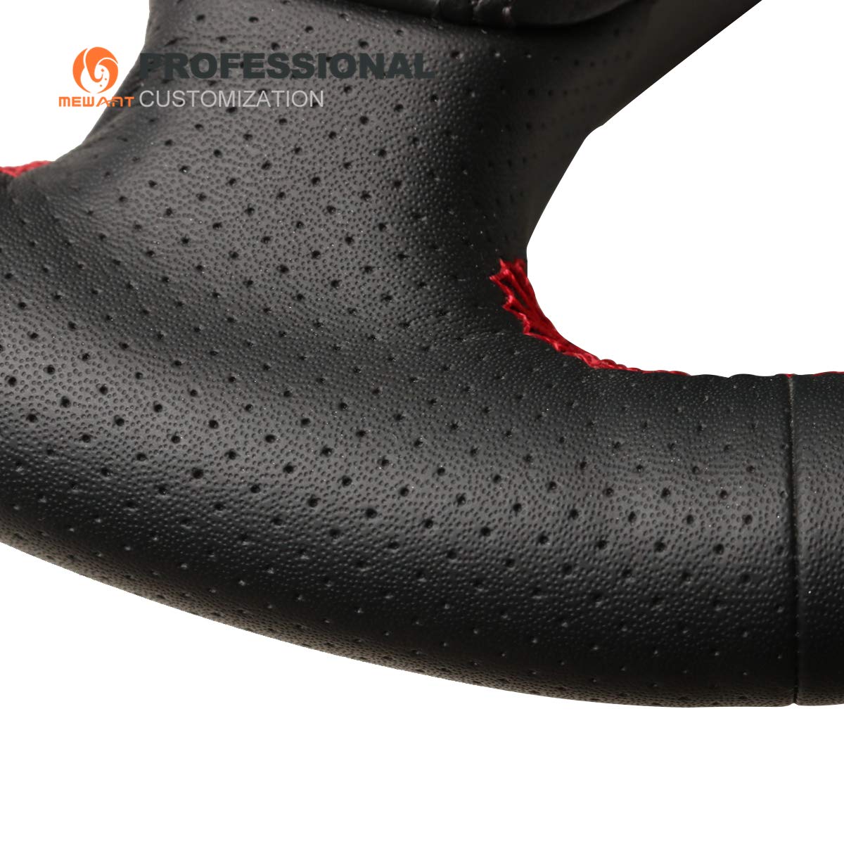 Premium Genuine Leather Steering Wheel Cover for Mercedes-Benz W210 E-Class (2000-2002) - Custom Fit for E320 & All W210 Models - Enhances Grip & Comfort for Long Drives & Daily Commutes