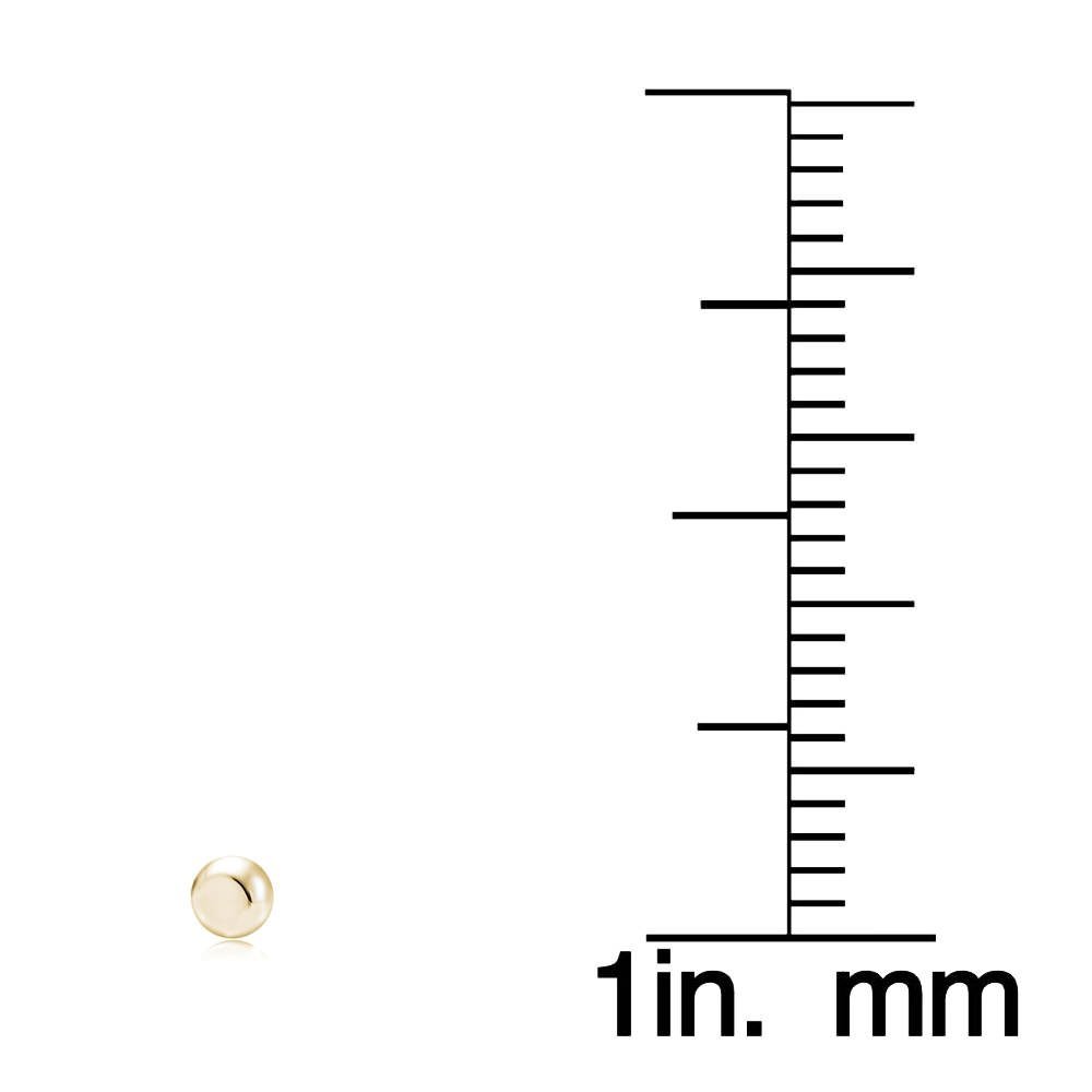 Silver Polished Bead Stud Earrings for Women - Minimalist Elegant Jewelry for Everyday Wear, Parties & Gifts