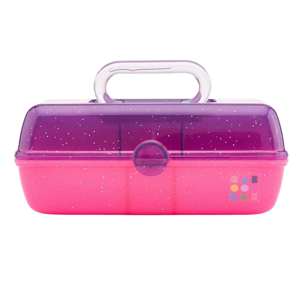 Caboodle Pretty In Petite Makeup Organizer - Portable Cosmetic Case for Travel & Daily Use | Perfect for Teens & Women | Compact Storage for Makeup, Jewelry & Essentials