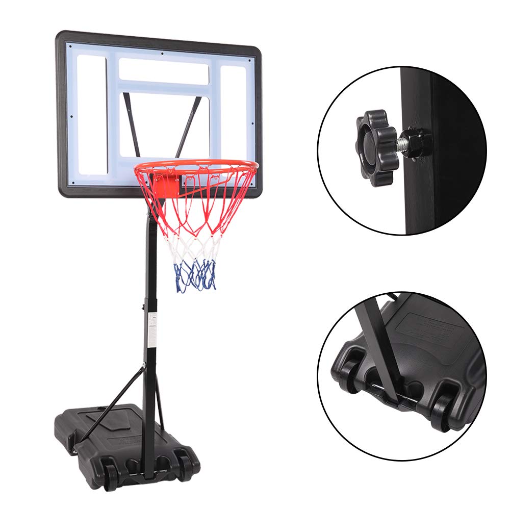 Adjustable Pool Basketball Hoop 45-53