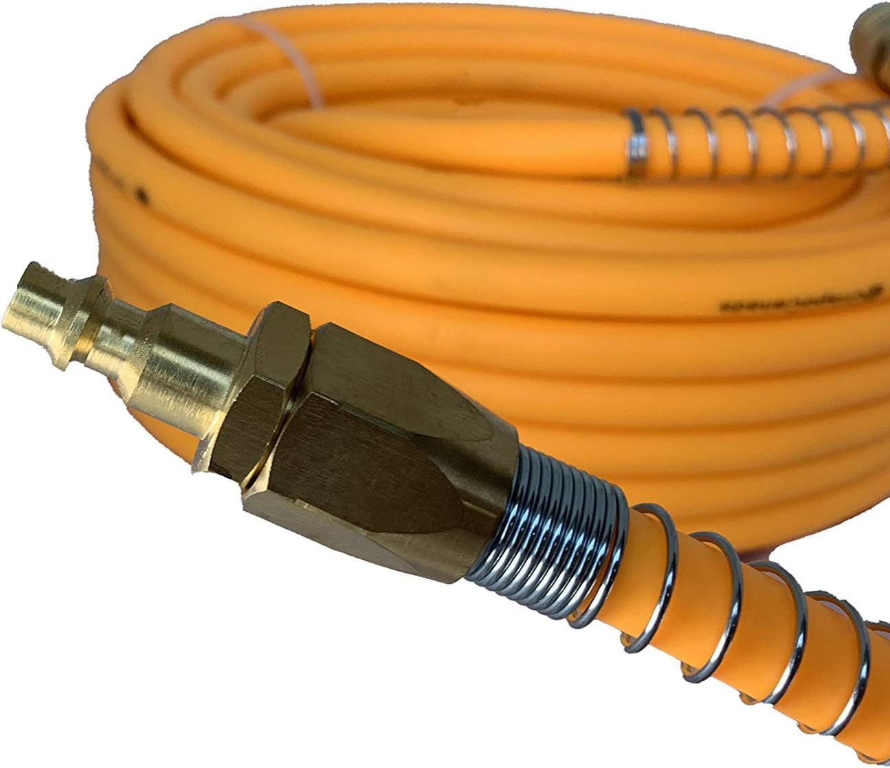Crispo CRT0425 1/4-Inch x 25-Feet Air Hybrid Polymer Hose - Lightweight & Durable for Air Tools, Inflators & Pneumatic Systems - Perfect for Garages, Workshops & Construction Sites
