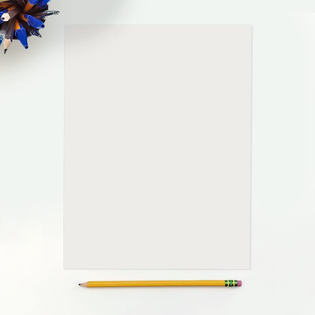 Premium 8.5 x 11 Cardstock Paper - 100% Cotton Savoy Natural White (250 Sheets) - Perfect for Wedding Invitations, Business Cards & Craft Projects