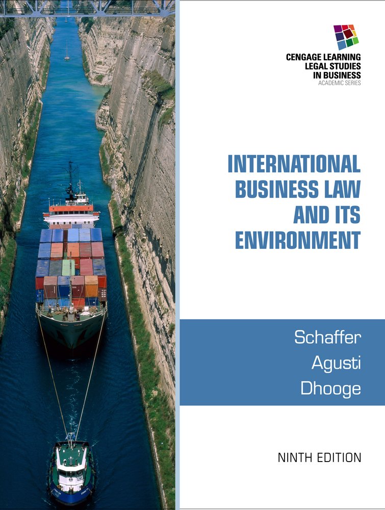 International Business Law and Its Environment - Global Trade Regulations & Compliance Guide for Cross-Border Ecommerce | Legal Framework for Import/Export, Contracts & Dispute Resolution