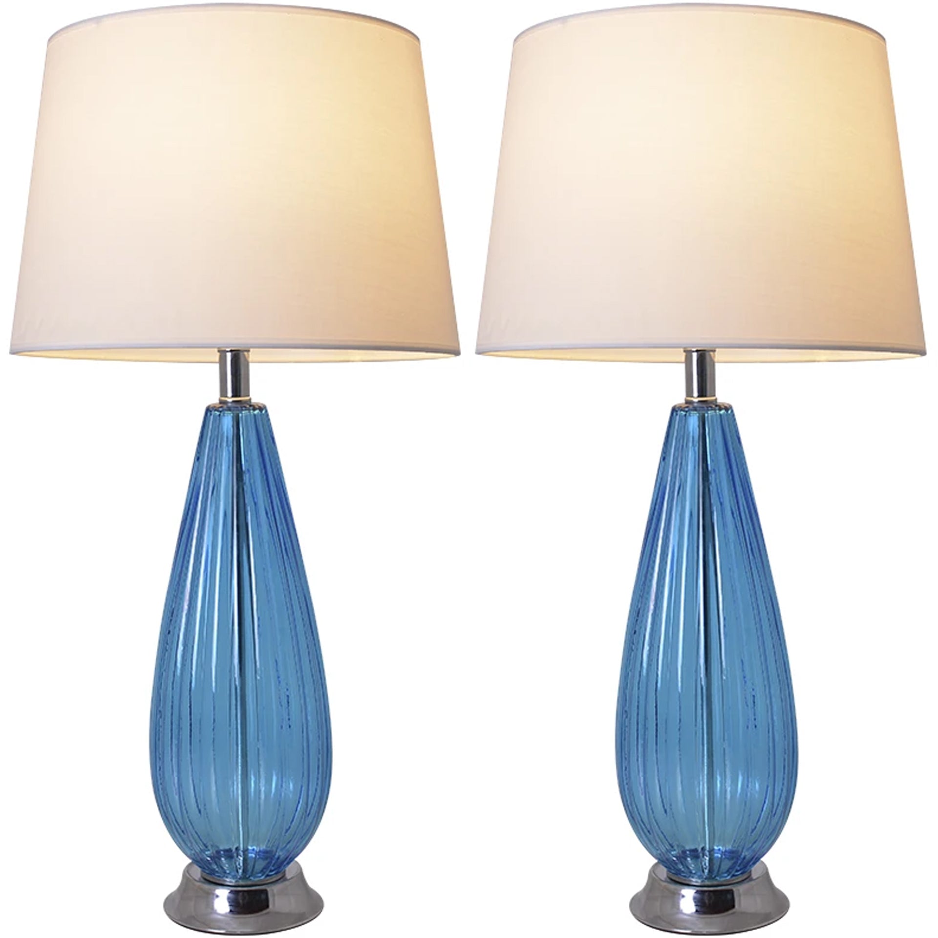 Magnolia Translucent Glass Table Lamp 28