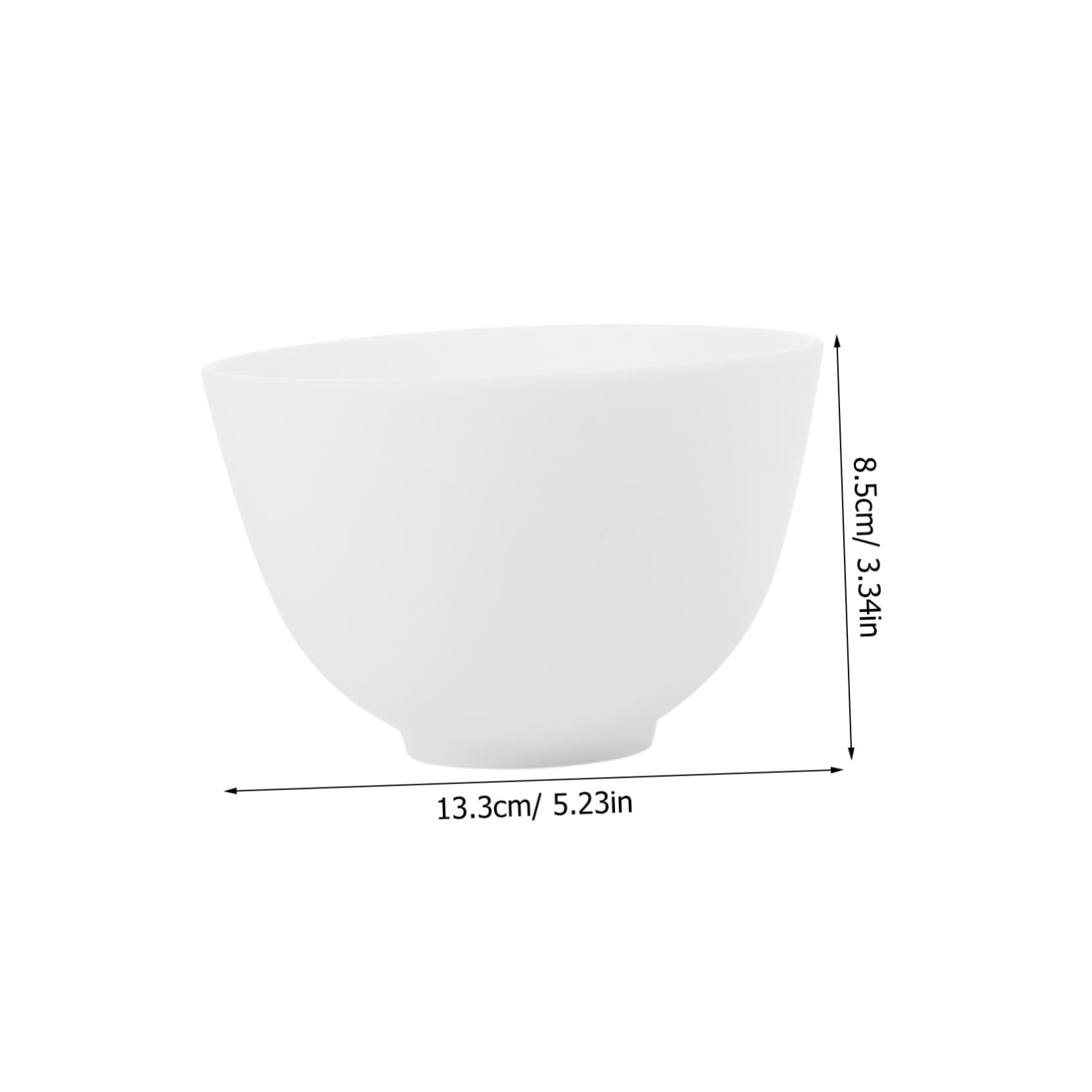 3Pcs Mixing Bowls Set for DIY Facial Masks - Odorless & Anti-Slip Cosmetic Tools - Perfect Size for Spa, Home Beauty & Professional Makeup Application