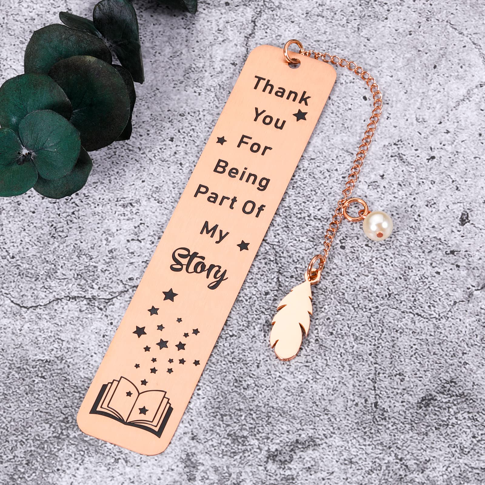 Personalized Teacher Appreciation Bookmark Gift Set - Inspirational Thank You Gifts for Teachers, Coworkers, Bosses, Employees & Book Lovers - Perfect for Birthdays, Retirement, Thanksgiving & Farewells - Thoughtful Reading Accessories for Women & Men