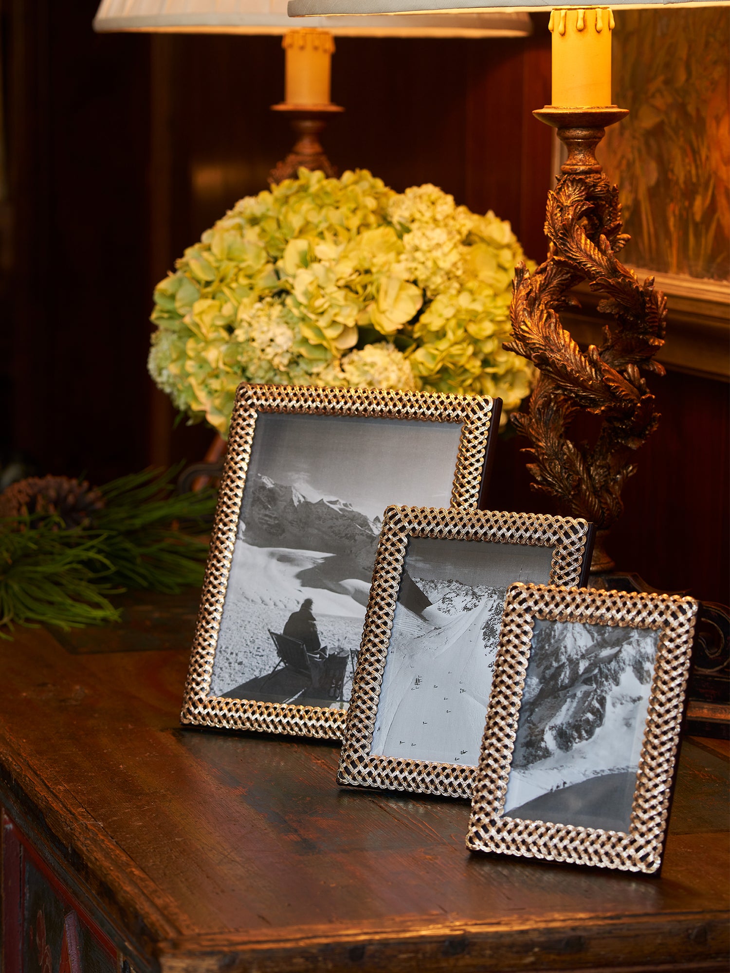 4x6 Gold Braid Picture Frame - Elegant Photo Display for Home, Office & Gifts | Wall Mount or Tabletop Decor