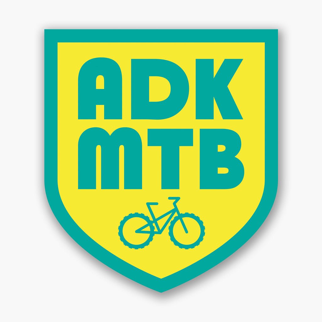 ADK MTB Freeride Stickers - Durable Vinyl Decals for Mountain Bikes, Helmets & Gear - Perfect for Outdoor Enthusiasts & Cycling Lovers