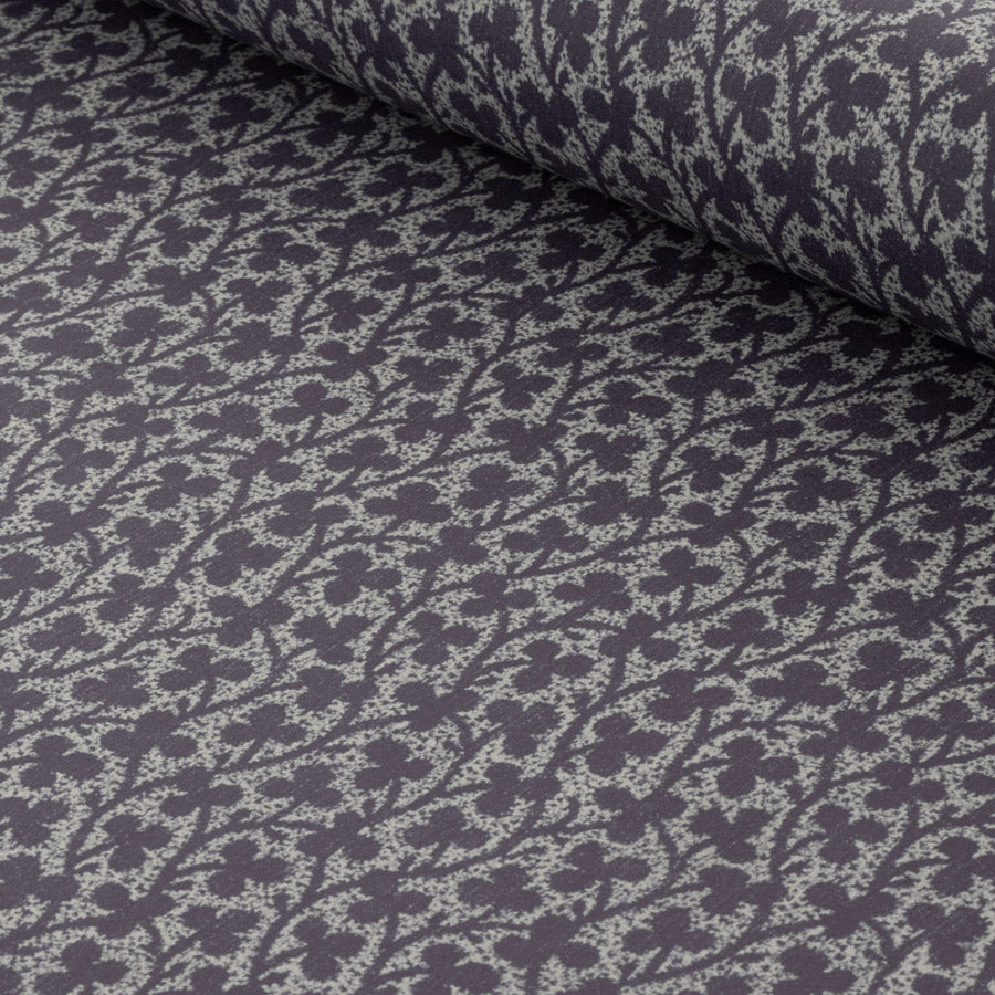 Clover Wallpaper - Indigo Samples | Premium Self-Adhesive Wallpaper for Home Decor, Bedroom & Living Room