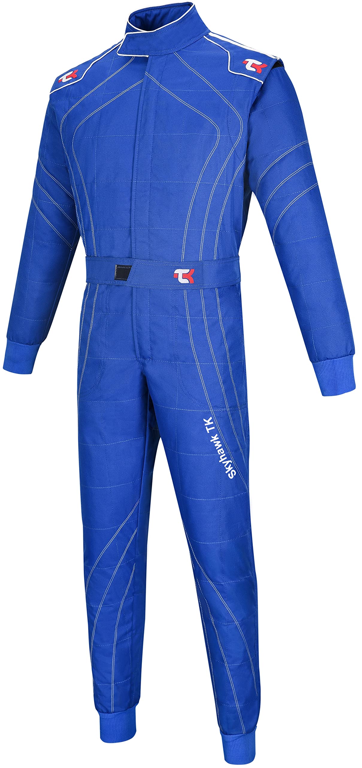 Kids & Juniors Kart Racing Suit - One Piece Cordura Karting Suit Overall for Boys & Girls - Perfect for Go-Kart Racing, Rally, and Motorsport Events