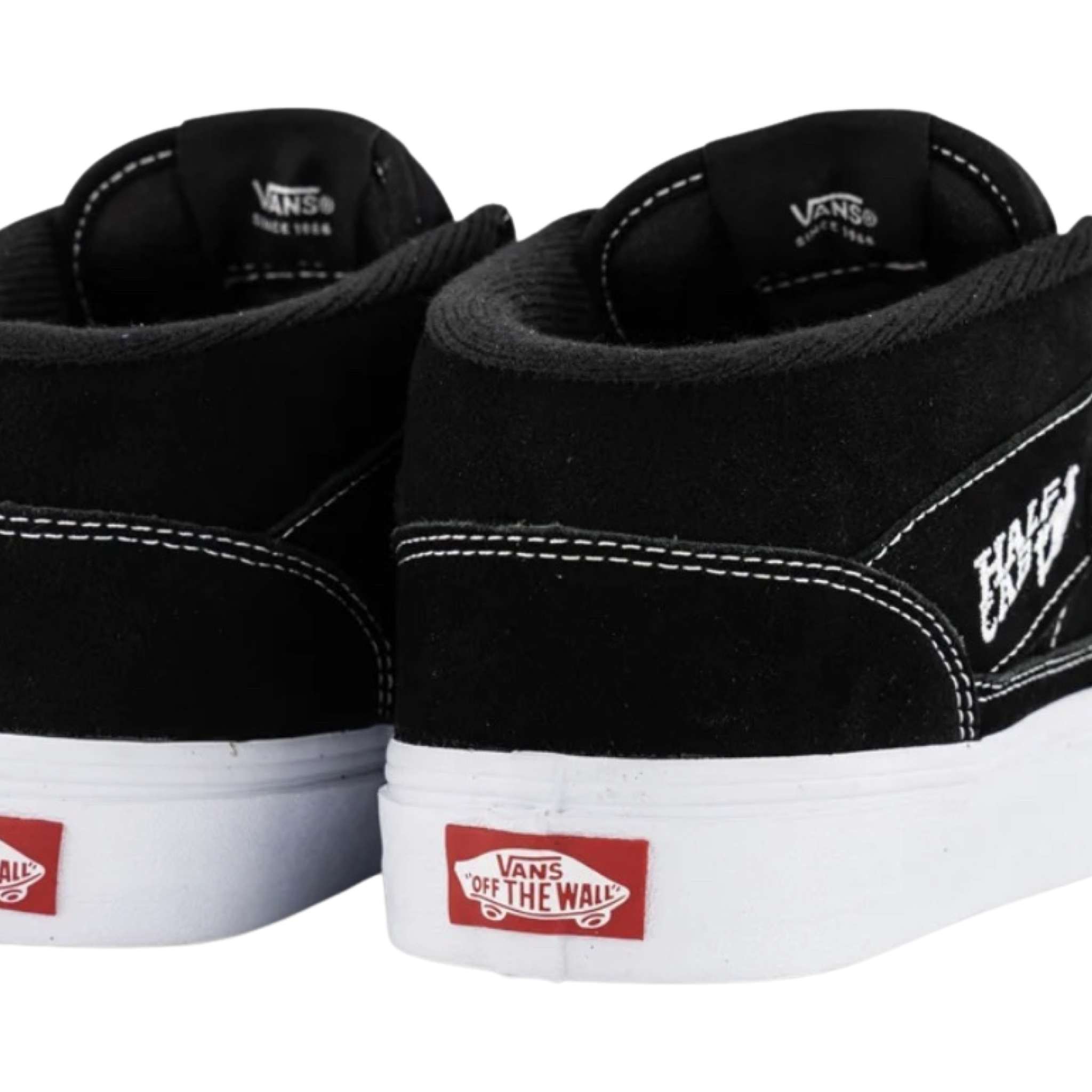 Vans Half Cab Black Skate Shoes - Classic Skateboarding Sneakers for Men & Women | Perfect for Streetwear, Skateboarding & Casual Wear