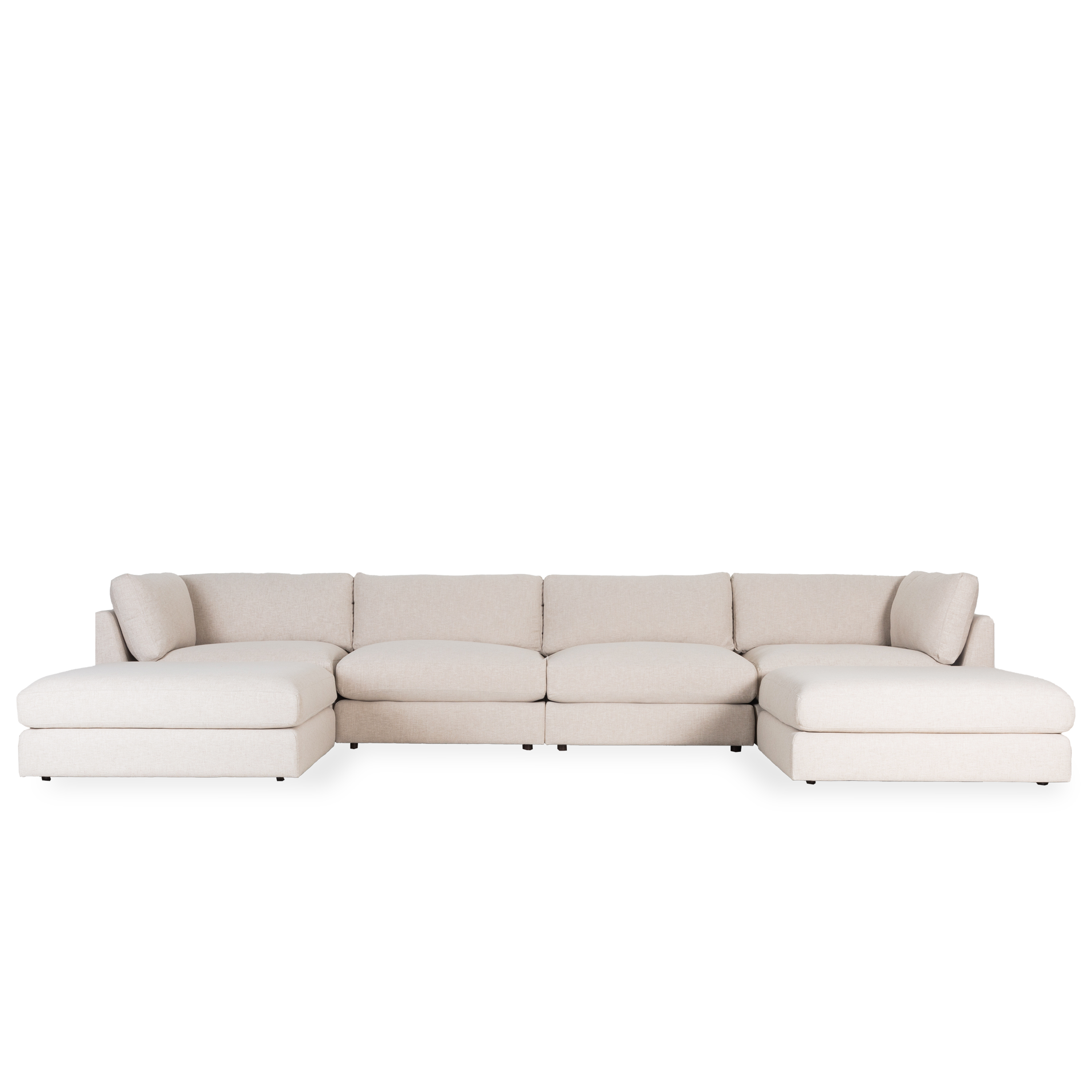 Modular Sectional Sofa - Modern L-Shaped Couch with Reversible Chaise for Living Room, Family Room & Home Theater