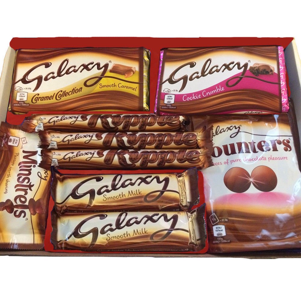 Premium Large Galaxy Chocolate Gift Box - Delicious Assorted Chocolates for Birthdays, Valentine's Day & Holidays - Perfect for Gifting, Parties & Romantic Surprises