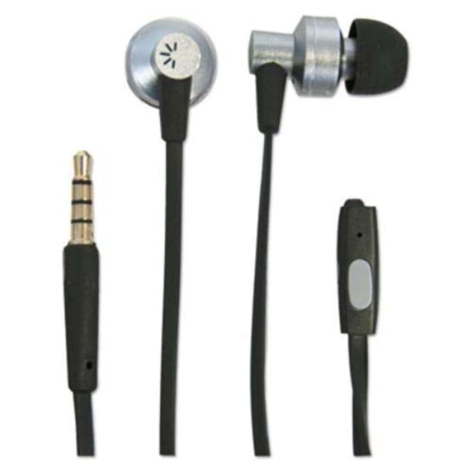 Caselogic Stereo Earbuds with Microphone - Wireless Bluetooth Headphones for Running, Gym, Workout & Travel - Noise Cancelling Earphones for iPhone & Android