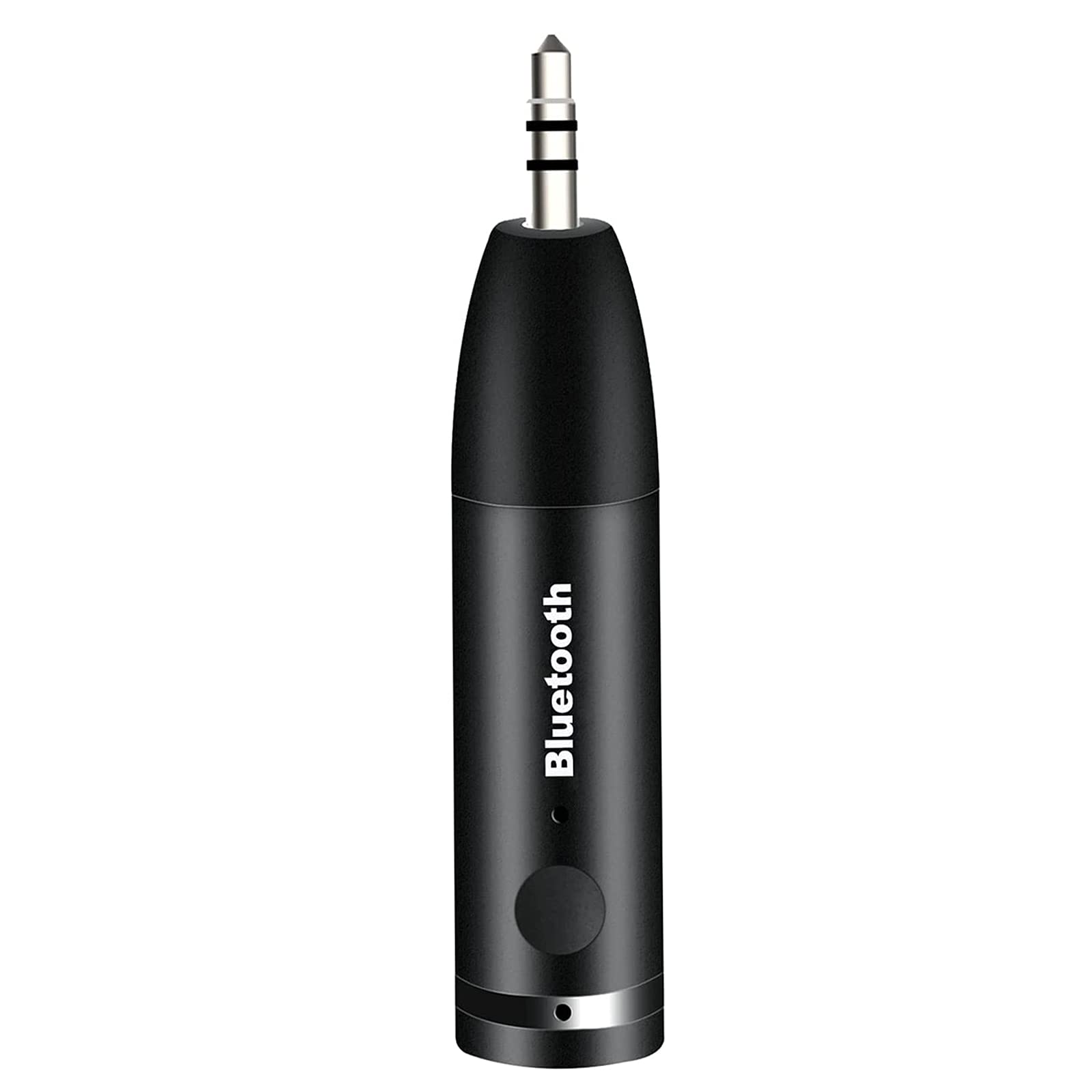 Wireless Bluetooth Car Adapter - Mini Portable 3.5mm Aux Receiver for Car Audio, Headphones & Home Stereo System | Hands-Free Music Streaming | Compatible with iPhone, Android & All Bluetooth Devices (Black) - Perfect for Commuting, Road Trips & Home Entertainment