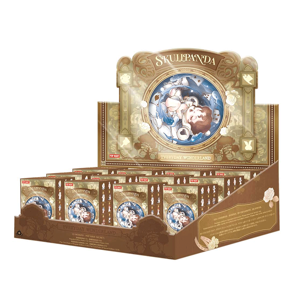 SkullPanda Blind Box Collectible Figures - Cute & Unique Mystery Toys for Collectors & Gifts (Everyday Wonderland Series) - Perfect for Display, Gifting & Surprise Unboxing Fun