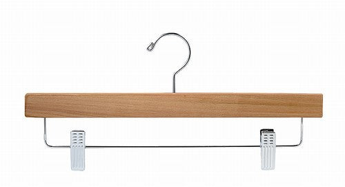 Premium Cedar Wood Clothes Hangers for Pants & Skirts - Natural Wooden Closet Organizer for Wardrobe, Durable & Space-Saving - Perfect for Home, Closet, Laundry Room & Travel Use