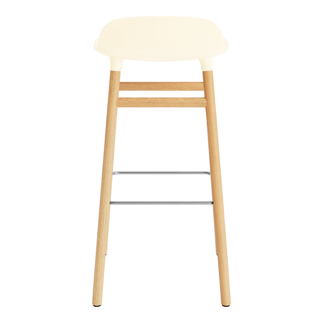 Modern Wooden Bar Stools with Sturdy Wood Legs - Perfect for Kitchen Islands, Home Bars & Dining Counter Seating