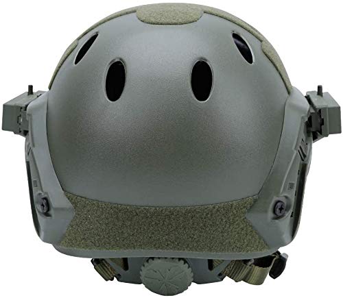 Tactical Airsoft Fast Helmet F22 - Full Face Protective Military Helmet with Detachable Mask & Goggles for Airsoft, Paintball, and Outdoor Combat Training