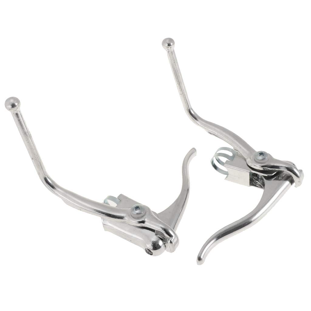 Vintage Road Bike Brake Levers - 1 Pair 22.2mm Dual Safety Handbrakes for Mountain Bike, Road Bike & Folding Bike | Perfect for Commuting, Trail Riding & Urban Cycling