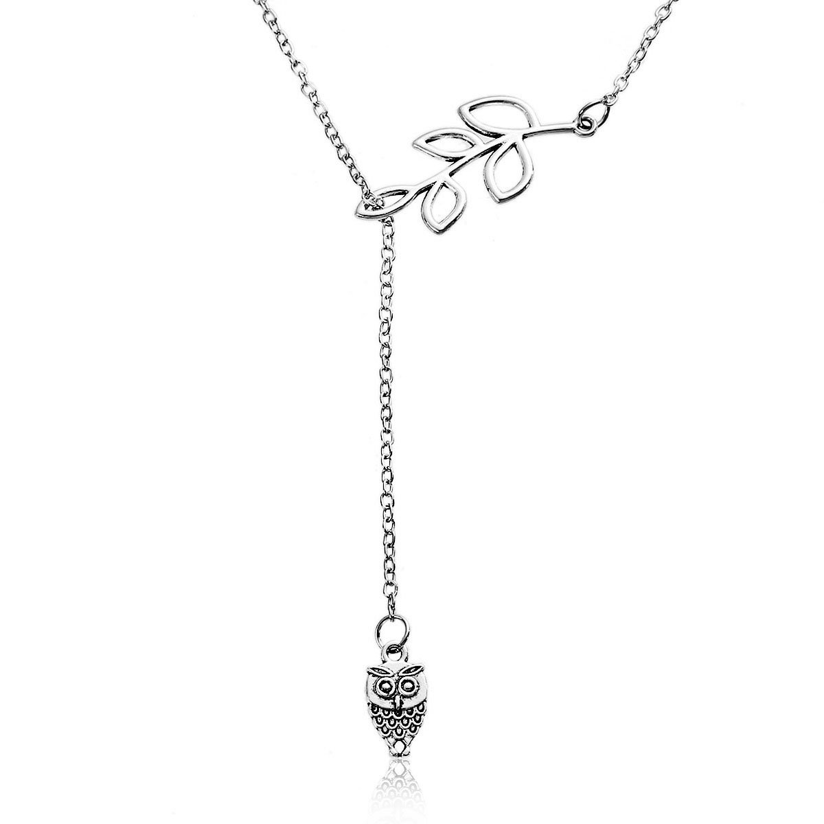 Sparkling Y-Shaped Lariat Necklace - Elegant Cable Chain Link Jewelry for Women | Perfect for Date Night, Parties & Special Occasions