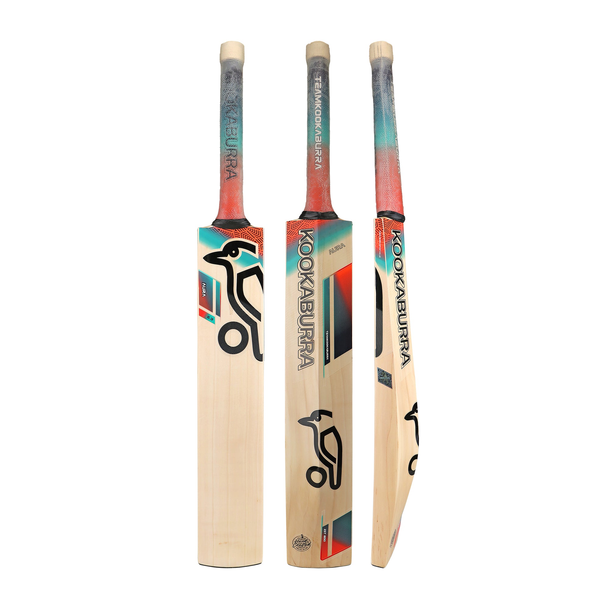 Kookaburra Aura 6.3 Cricket Bat 2025 - Premium English Willow Cricket Bat for Professional Players | Perfect for Matches, Training & Club Cricket