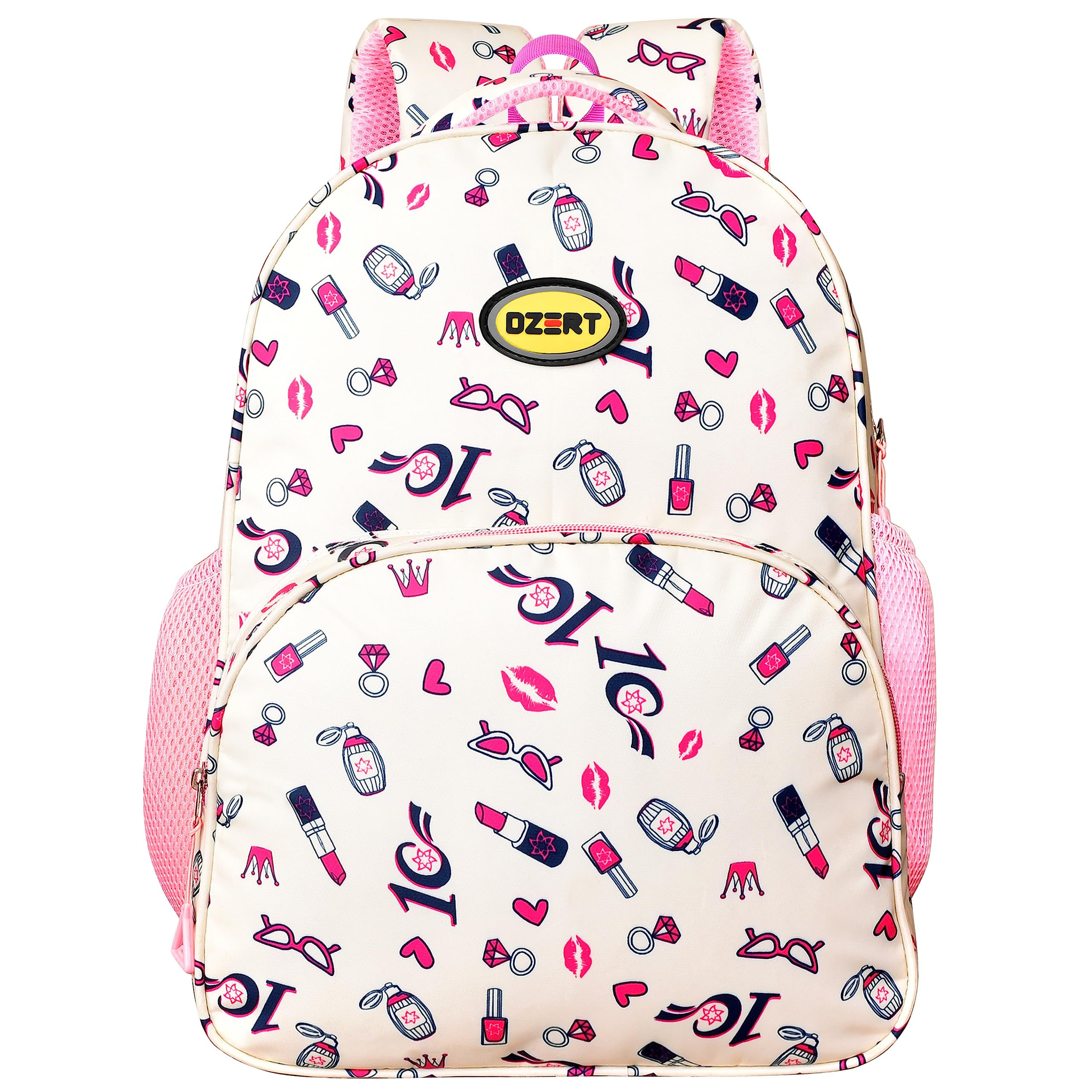 DZert Stylish 15L Backpack for Women & Girls - Lightweight School Bag, College Bookbag, Travel Daypack - Perfect for School, Work, Commuting & Weekend Trips