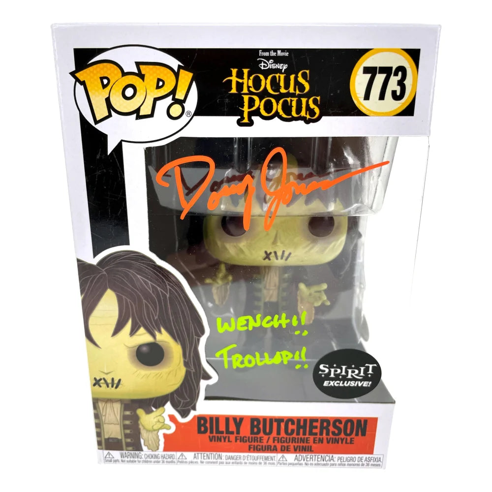Doug Jones Autographed Hocus Pocus Funko Pop - Billy Butcherson Signed Collectible with JSA COA #773 - Perfect for Disney Fans, Movie Memorabilia Collectors & Halloween Decor