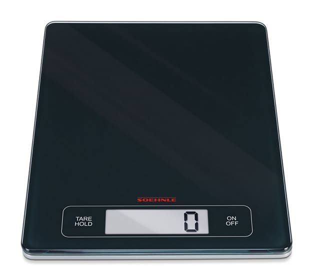 Soehnle 33LB Digital Kitchen Scale - Precise Weight Measurement for Cooking, Baking, Coffee & Postal Shipping | Compact Electronic Food Scale with LCD Display
