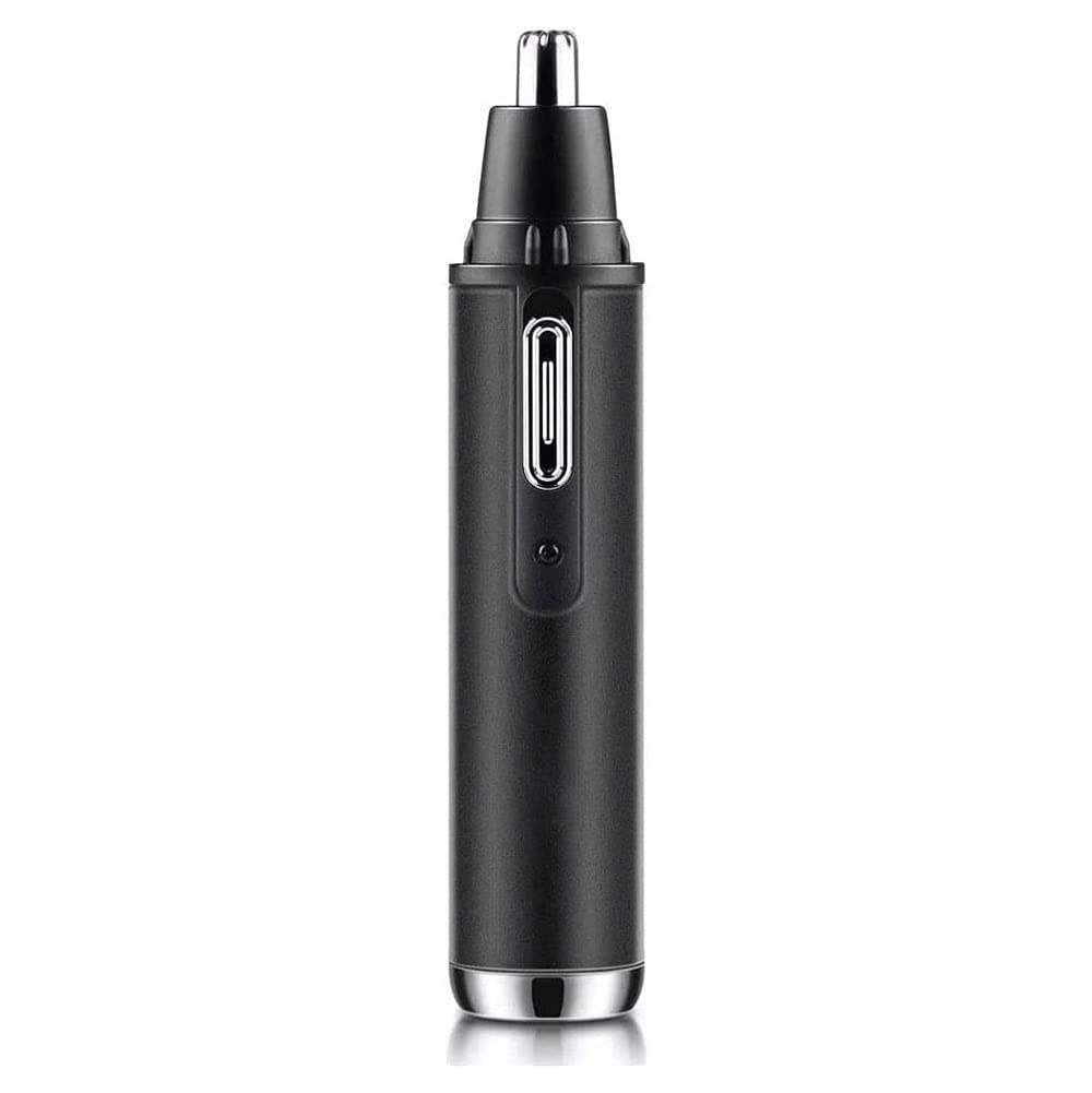 USB Rechargeable Ear & Nose Hair Trimmer for Men and Women - Electric Facial Hair Clipper for Eyebrows, Ears & Nose - Perfect for Travel, Home & Personal Grooming