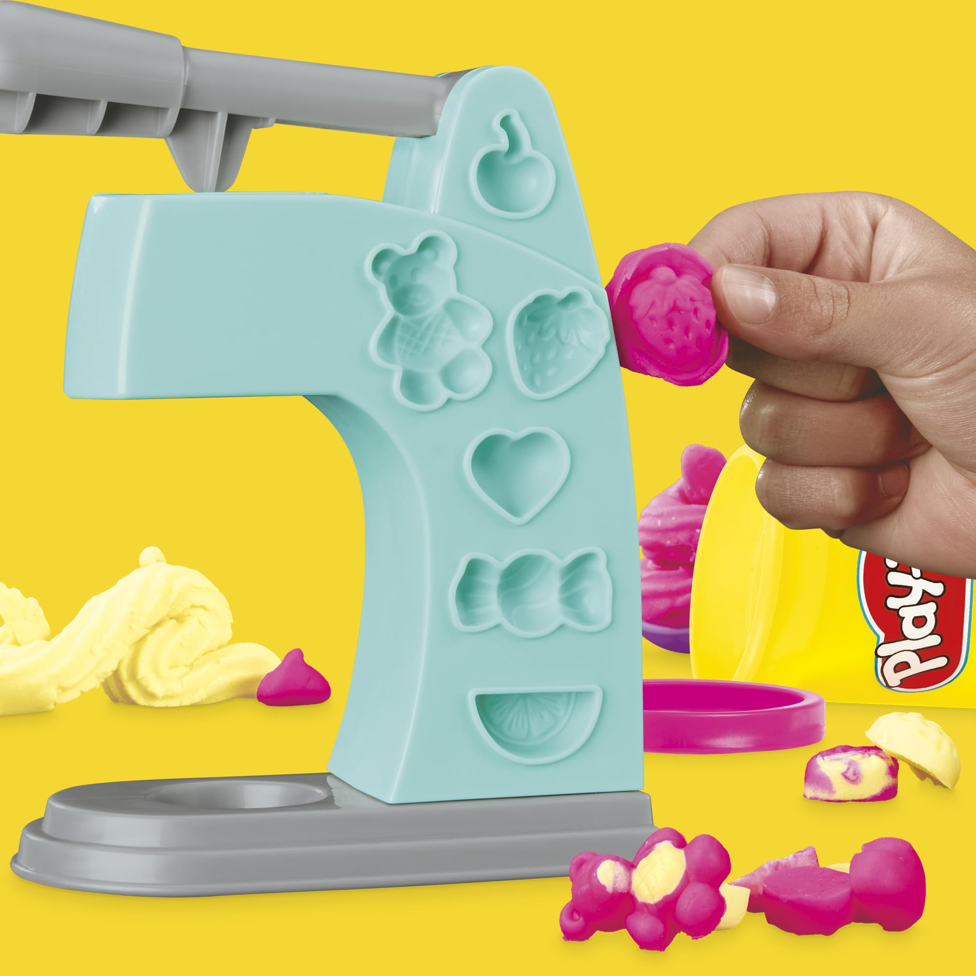 Mini Ice Cream Play Set for Kids - Pretend Play Toy with Scoop & Cones - Fun Educational Toy for Toddlers & Preschoolers | Perfect for Birthday Gifts & Indoor Playtime