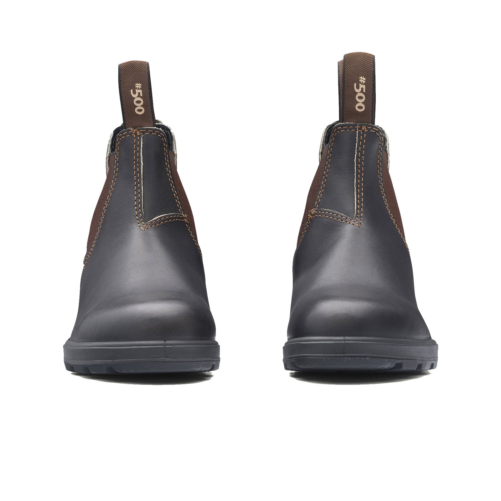 Blundstone Original 500 Chelsea Boots for Men & Women - Waterproof Leather Work Boots, Comfortable Slip-On Ankle Booties for Outdoor, Hiking & Casual Wear (Stout Brown)