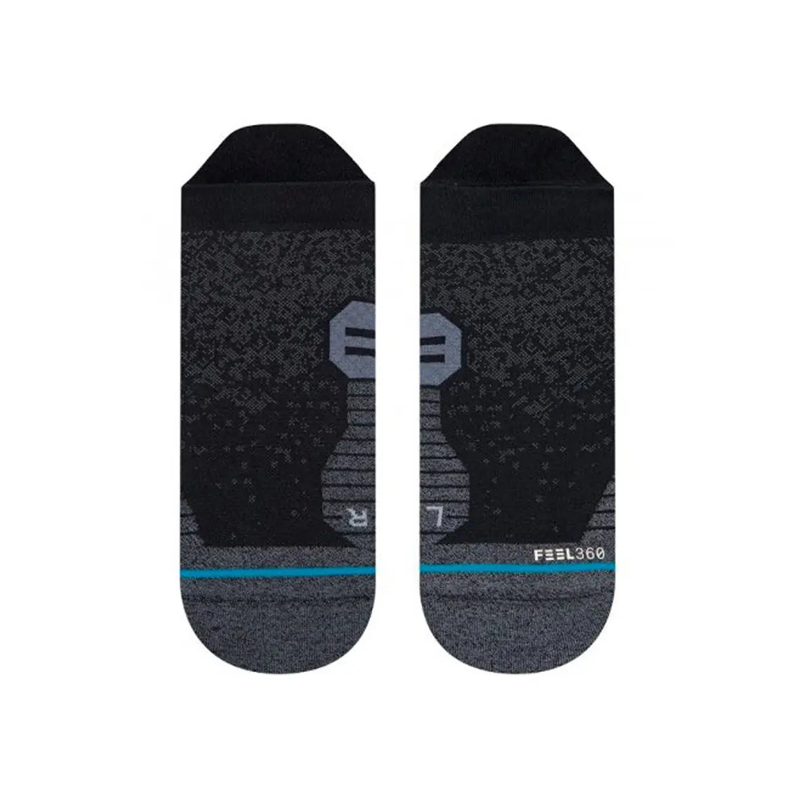 Unisex Stance Run Tab ST Socks - Black | Running, Hiking & Workout Socks for Men & Women - Comfortable Athletic Socks for Sports & Daily Wear