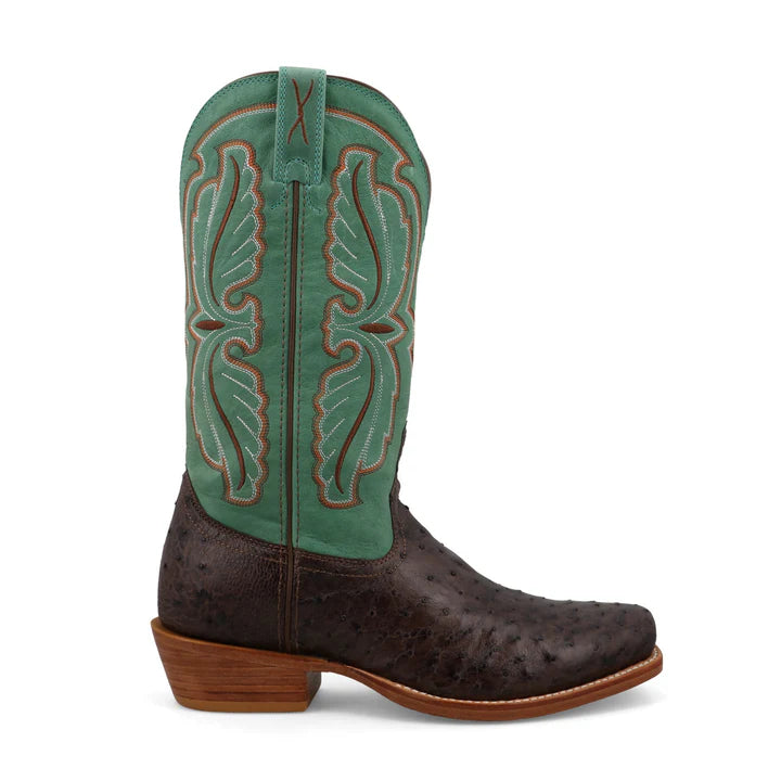 Men's 13 Reserve Boot - Premium Tobacco & Jade Leather Work Boots for Outdoor, Hiking & Casual Wear