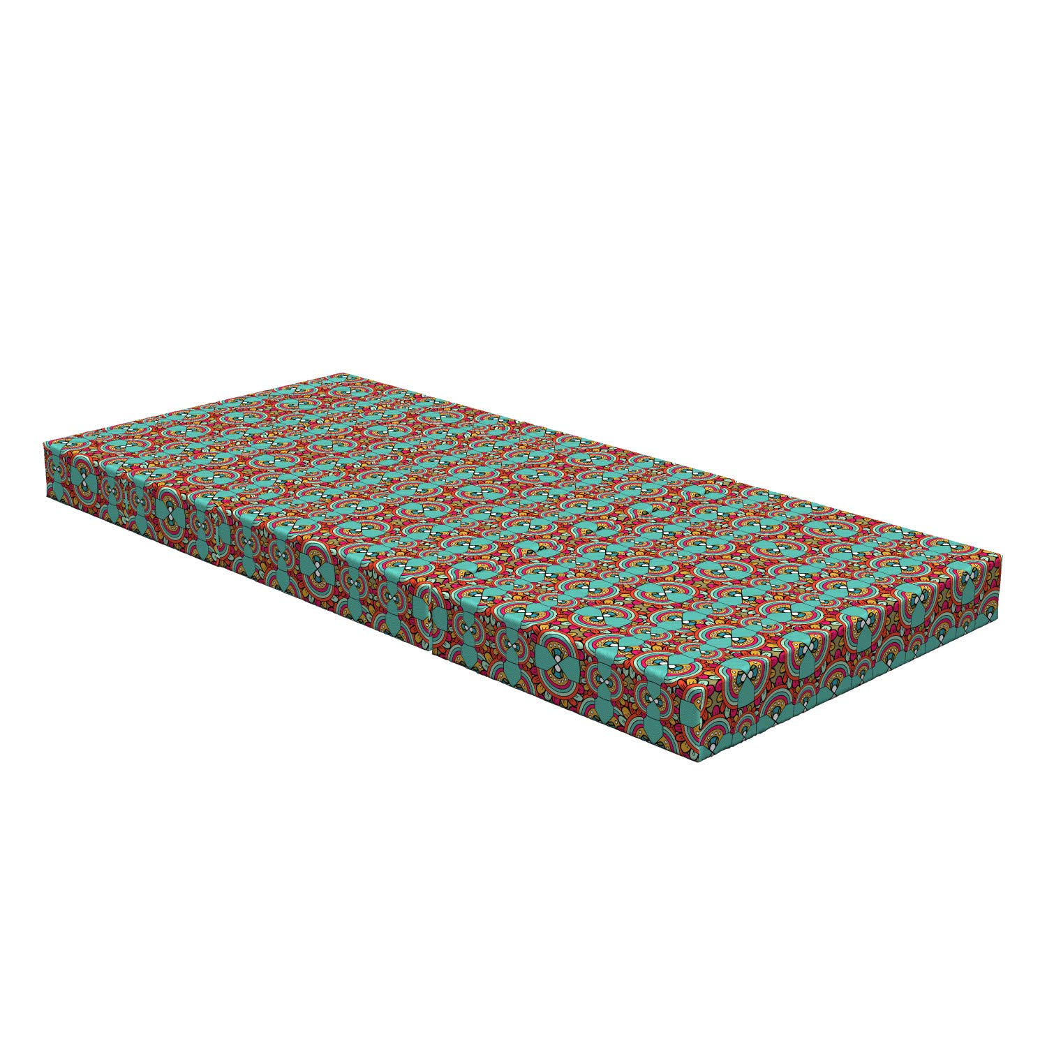 Ambesonne Tribal Foldable Mattress - 74.8