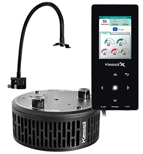 Kessil A360X Tuna Blue LED Aquarium Light with Controller & Adjustable Gooseneck - Perfect for Saltwater Coral Reef Tanks, Marine Fish Tanks, and Aquatic Plant Growth