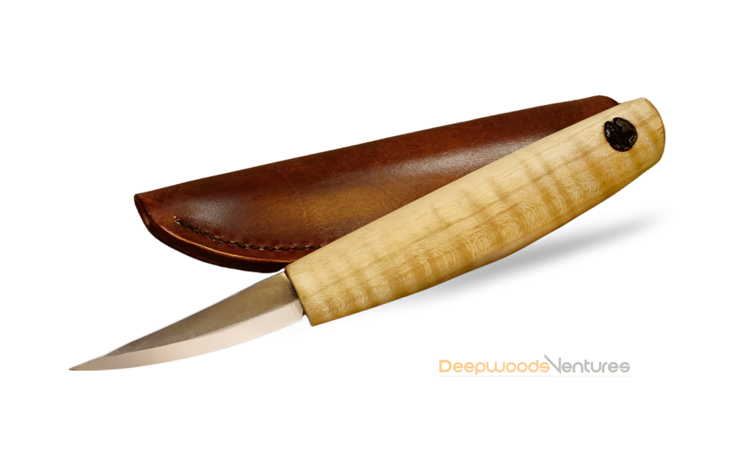 Sloyd Bushcraft Knife - High-Quality Outdoor Survival Knife for Camping, Hunting & Bushcraft - Durable & Sharp for Wilderness Adventures