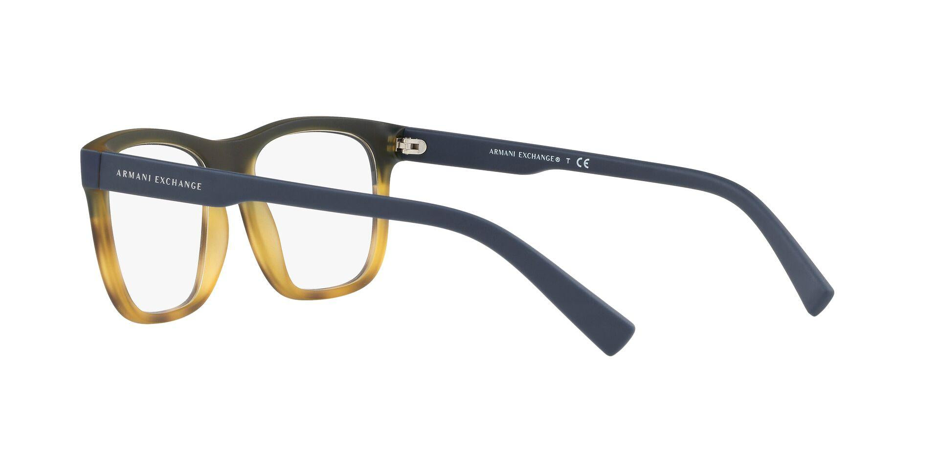 Armani Exchange 3050 Eyeglasses for Men & Women - Stylish Designer Glasses for Everyday Wear, Work & Fashion