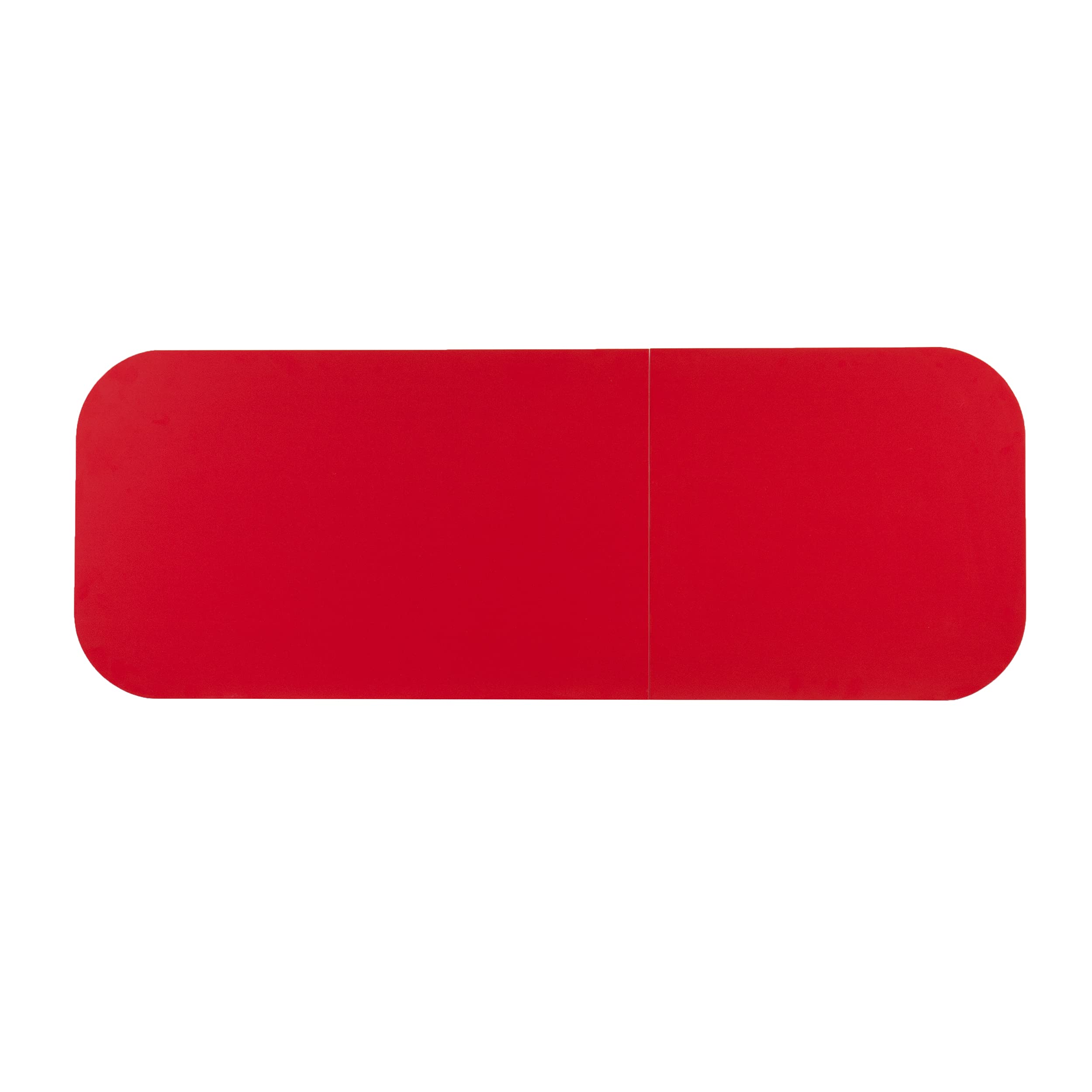 Expandable Rolling Sewing & Craft Table with Storage - Red | SEI FURNITURE Southern Enterprises | Perfect for Quilting, Scrapbooking & DIY Projects | Mobile Workstation for Small Spaces