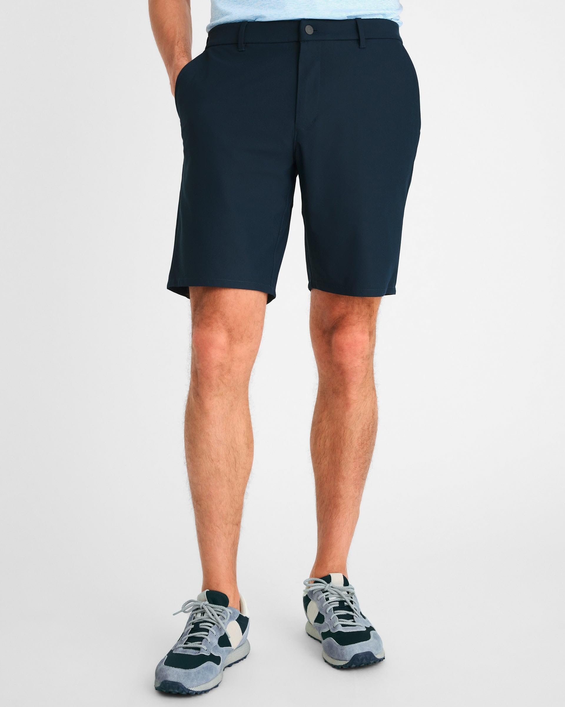 Johnnie-O Men's Cross Country Performance Running Shorts - Lightweight, Moisture-Wicking Athletic Shorts for Training & Outdoor Activities