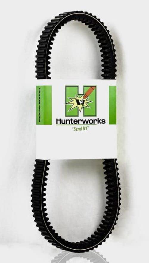 Hunterworks CVT Drive Belt Replacement for 2018-2025 Polaris Ranger XP 1000 (3 Seat) & 2019-2025 Polaris Ranger XP 1000 (Crew) - Durable ATV/UTV Belt for Off-Road Adventures & Heavy-Duty Work