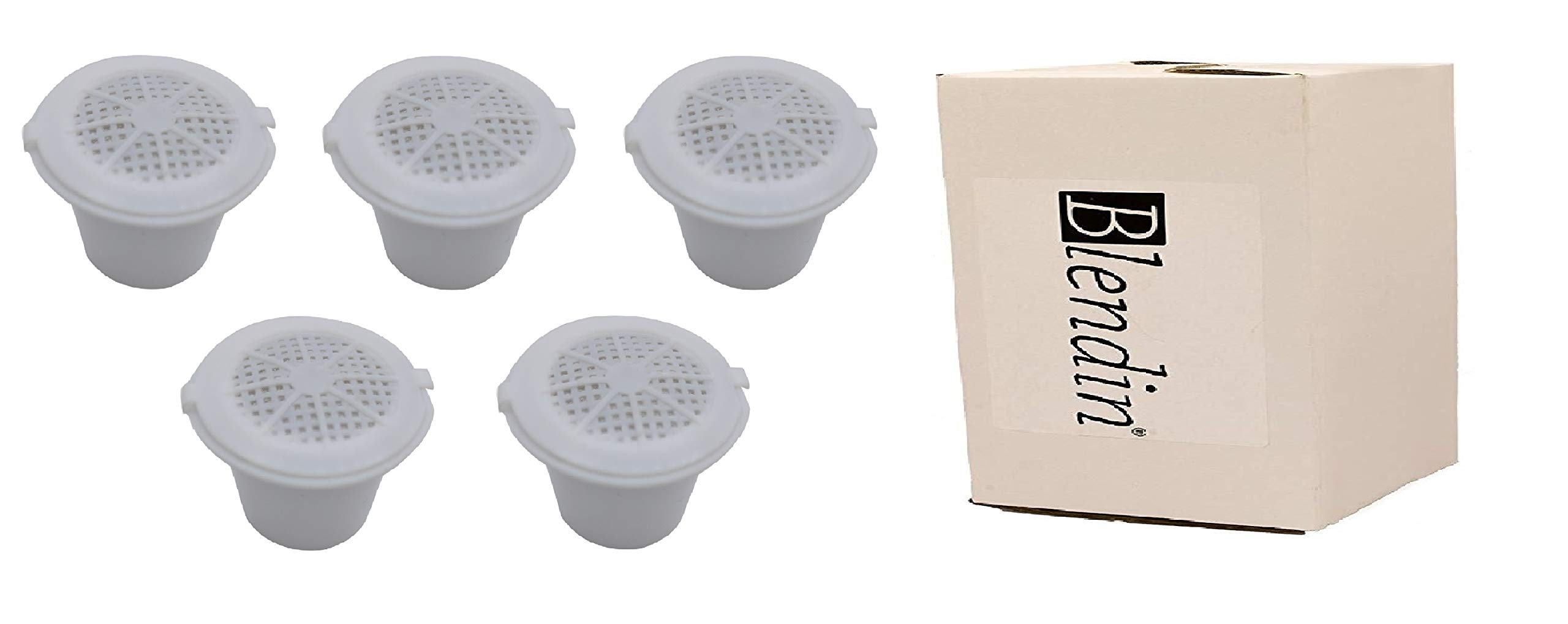 Reusable Refillable Coffee Pod Capsules for Nespresso Machines - 5 Pack Eco-Friendly Espresso Filters | Perfect for Home, Office & Travel Use