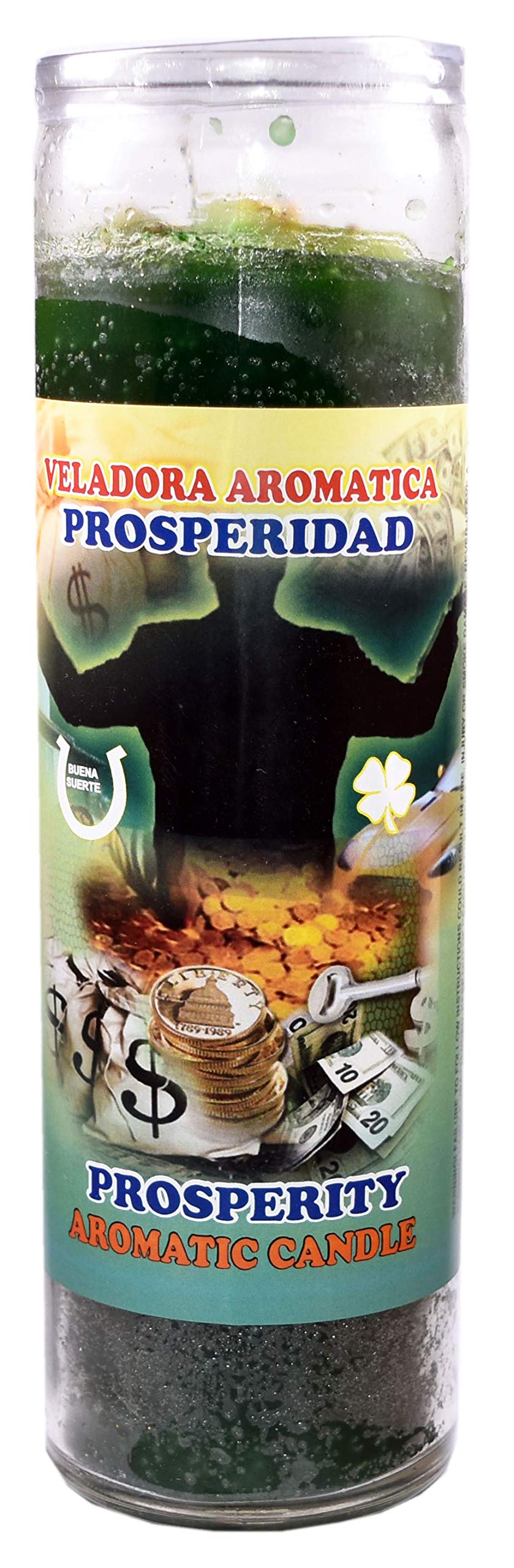 12-Piece Green Prosperity Vela Candles for Cocktail & Veladora Decor - Perfect for Home Altars, Spiritual Rituals, and Party Centerpieces