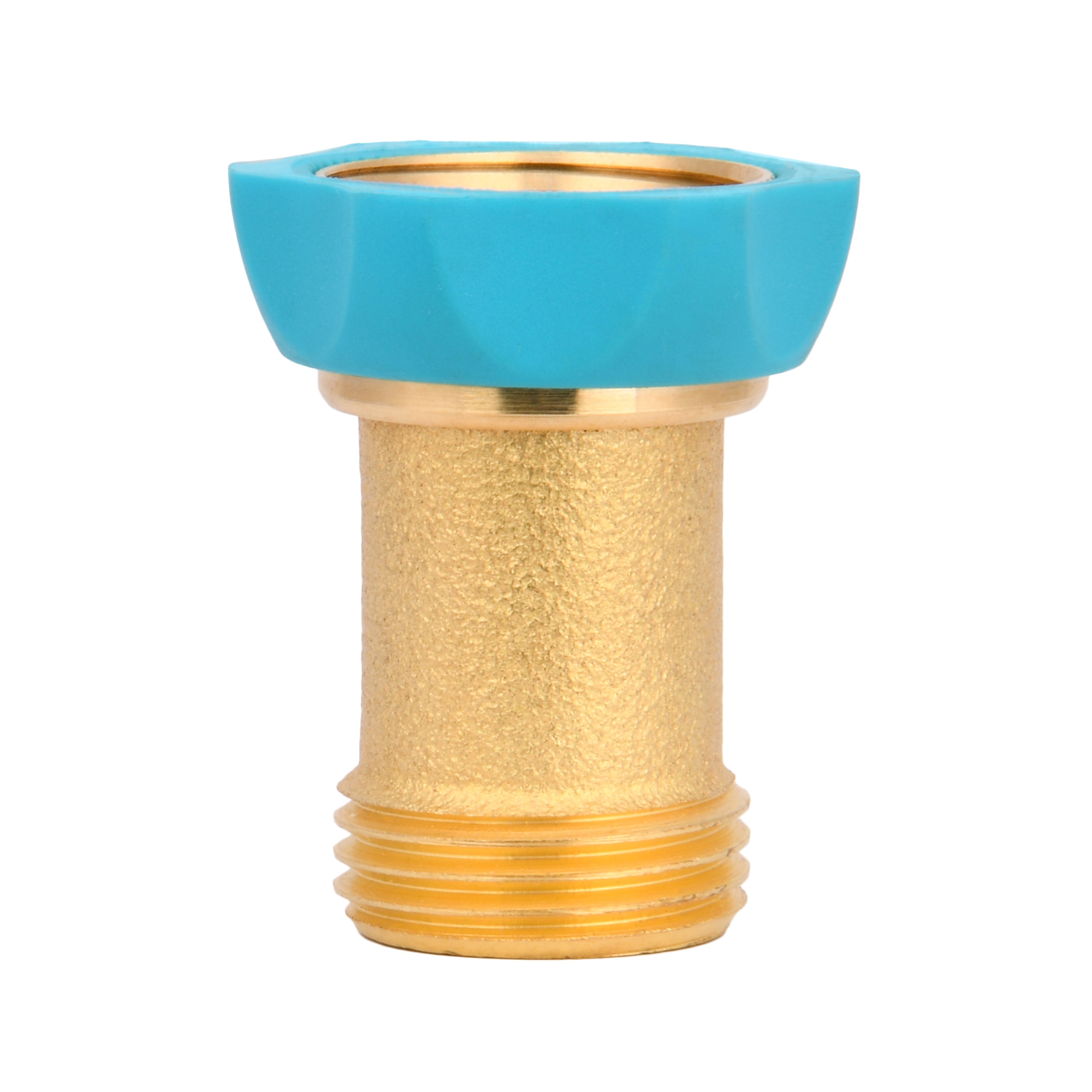Aqua Joe AJ IHE 2PK Heavy Duty Hose Shut Off Valve - Indestructible Brass Construction (2 Pack) | Perfect for Garden, Lawn, and Outdoor Watering Systems