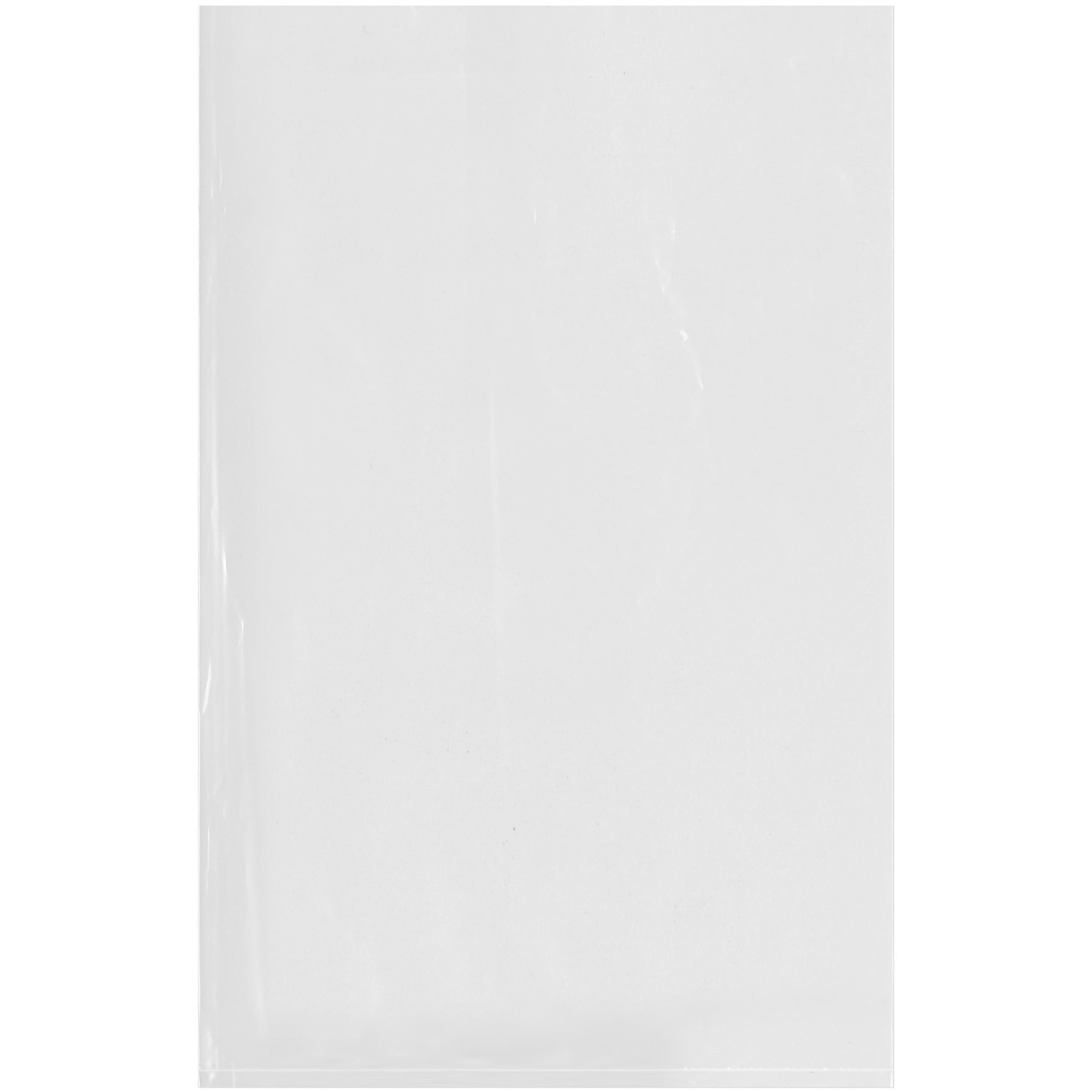 200 Pack 9x14 Inch 4 Mil Clear Plastic Bags for Storage & Packaging