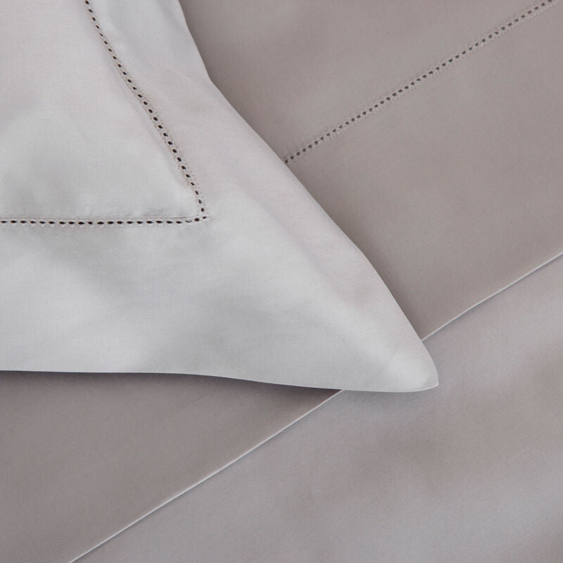 Frette Luxury Single Ajour King Duvet Cover - Grey Cliff | Premium 100% Cotton Bedding Set for Hotel-Style Comfort | Perfect for Master Bedrooms & Guest Rooms